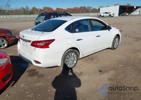 2019 Nissan Sentra S из США, поврежденный, VIN 3N1AB7AP6KY245187